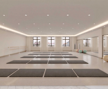 Modern Yoga Room-ID:749984034