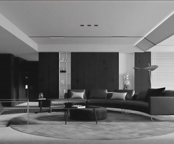 Modern A Living Room-ID:349524976
