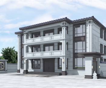 New Chinese Style Detached Villa-ID:746912002