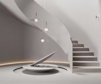 Modern Rotating Staircase-ID:188664917