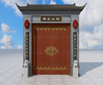 New Chinese Style Gate-ID:996397029