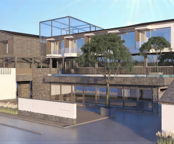 New Chinese Style Residential Building-ID:211332088
