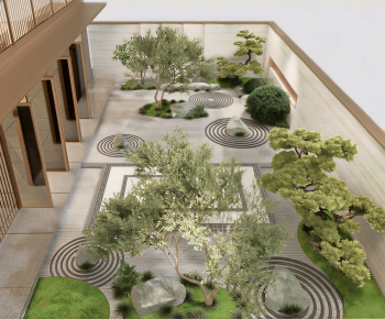 Japanese Style Plant Landscaping-ID:633251914