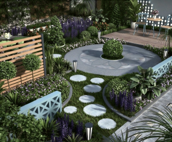 Modern Courtyard/landscape-ID:920058016