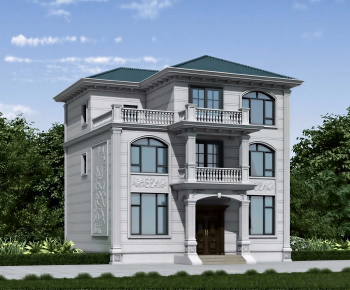European Style Detached Villa-ID:594096902