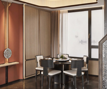 New Chinese Style Dining Room-ID:525042067