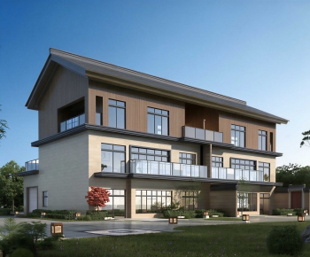 New Chinese Style Townhouse-ID:610860113