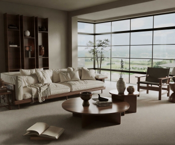 Modern A Living Room-ID:536750086