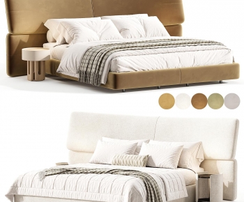 Modern Double Bed-ID:461719998