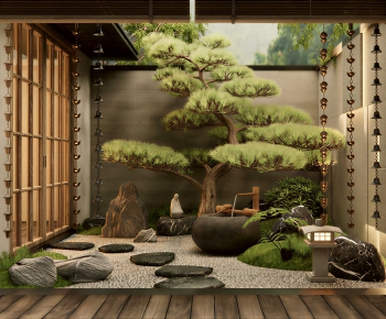 New Chinese Style Courtyard/landscape-ID:984442003