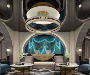 Modern Reception Area-ID:839859015