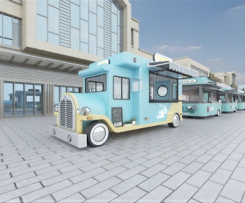 Modern Commercial Street-ID:682121995