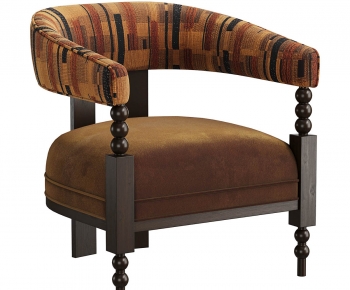 French Style Single Sofa-ID:963264941