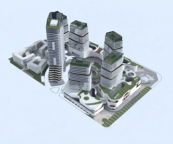 Modern Building Appearance-ID:492573025