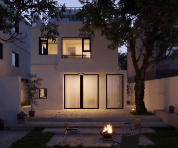 Modern Courtyard/landscape-ID:989598044