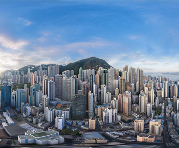 Modern Architectural Bird's-eye View Planning-ID:659073113