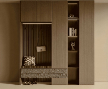 Modern Entrance Cabinet-ID:533049142