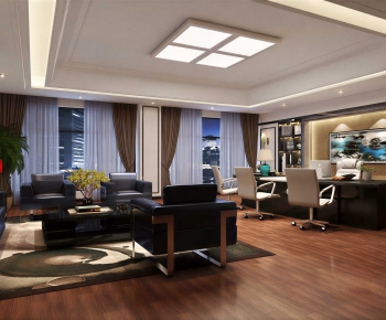 Modern Manager's Office-ID:829268933