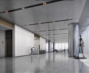 Modern Office Reception Desk-ID:443972113