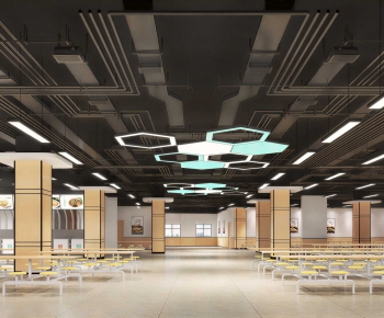 Modern Office Canteen-ID:432996037