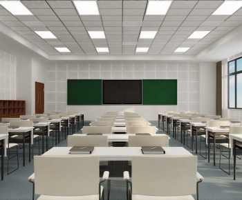 Modern School Classrooms-ID:588974009