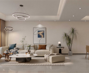 Modern A Living Room-ID:607522011