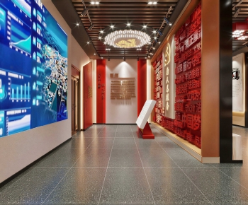 Modern Exhibition Hall-ID:282429936