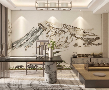 New Chinese Style Study Space-ID:420250896
