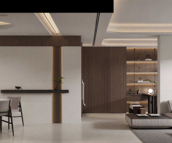 Modern A Living Room-ID:774365903