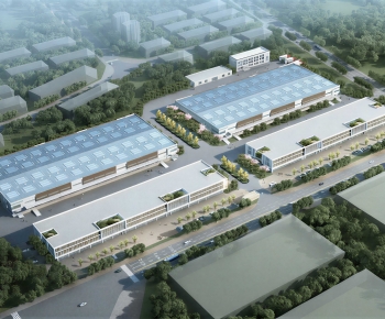 Modern Architectural Bird's-eye View Planning-ID:181358106