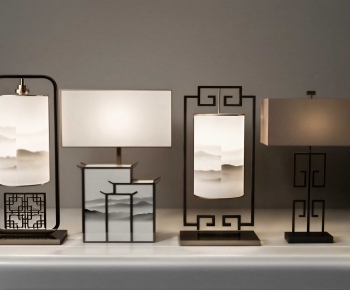 New Chinese Style Table Lamp-ID:664370182
