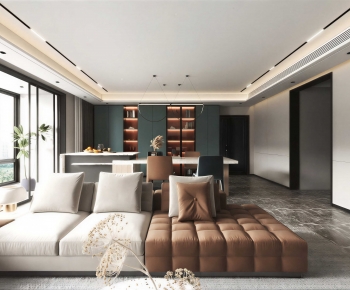 Modern A Living Room-ID:879786013