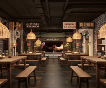 Chinese Style Teahouse Tea House-ID:664268976