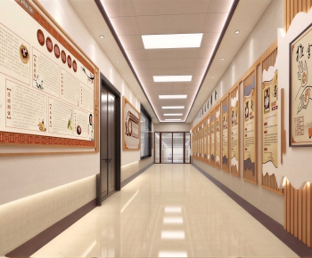 New Chinese Style Office Aisle-ID:874099026