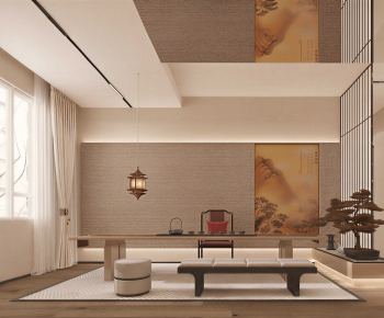 New Chinese Style Tea House-ID:666639824
