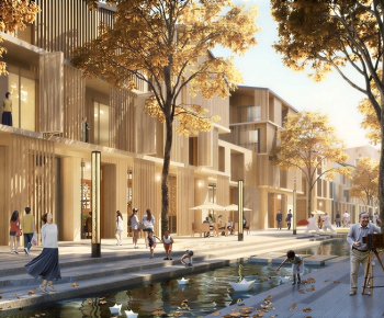 Modern Commercial Street-ID:347466952