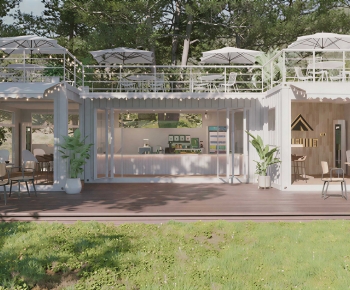 Modern Building Appearance-ID:677587998