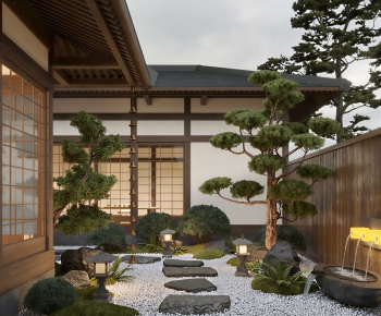 New Chinese Style Courtyard/landscape-ID:999342925