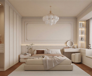 French Style Bedroom-ID:582998992
