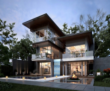 Modern Detached Villa-ID:678024056