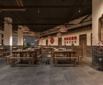 New Chinese Style Dining Room-ID:922493934
