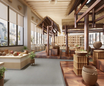 Modern Exhibition Hall-ID:392880925