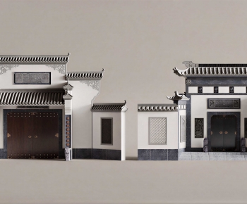 New Chinese Style Gate-ID:211822991