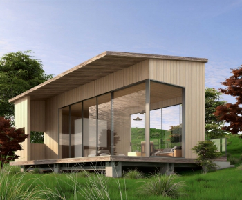 Modern Residential Building-ID:729135044
