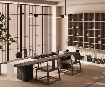 New Chinese Style Tea House-ID:303210977