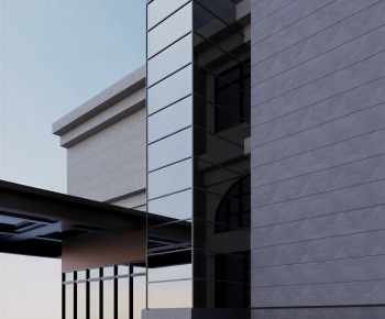 Modern Appearance Of Commercial Building-ID:100400478