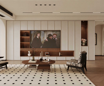 French Style A Living Room-ID:963730109