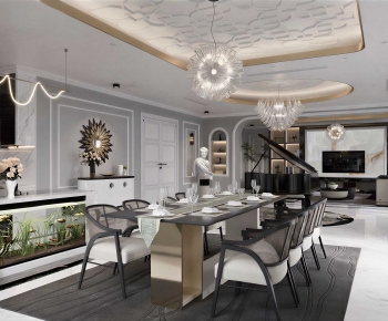 Modern Dining Room-ID:674030079