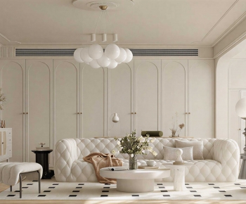French Style A Living Room-ID:967881926