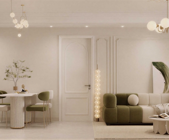 French Style A Living Room-ID:753520015